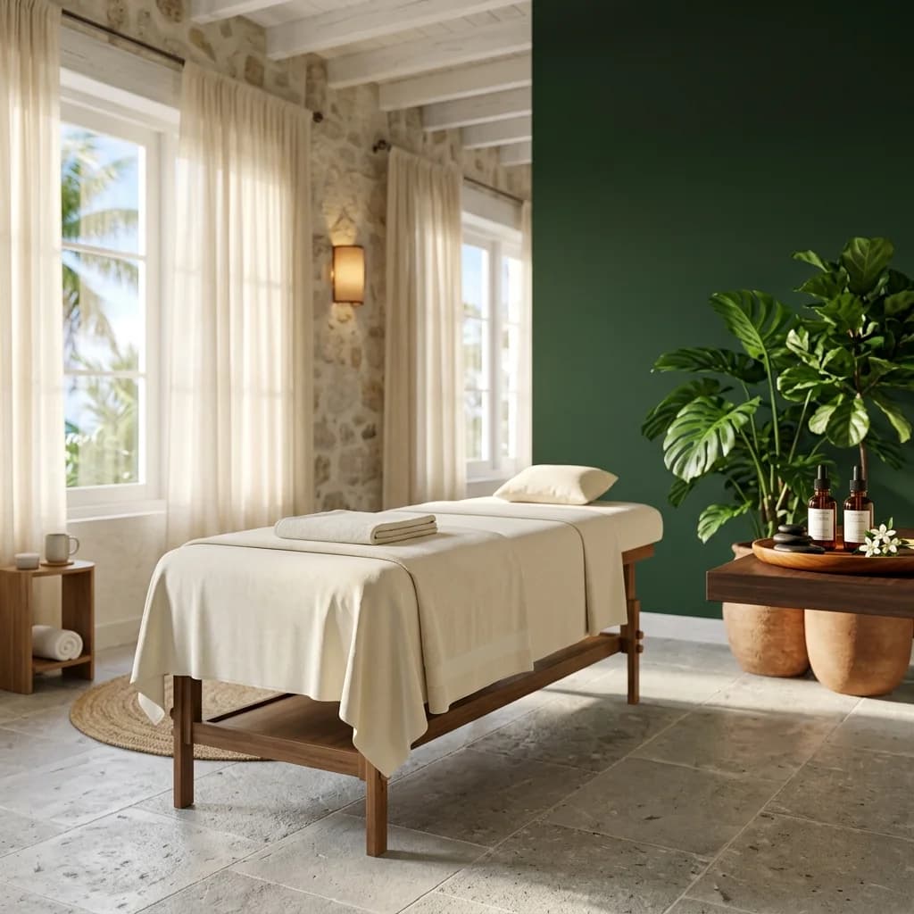 Ambiente luminoso y acogedor de Santuario Aura Beauty Spa — cuidado premium en Santo Domingo